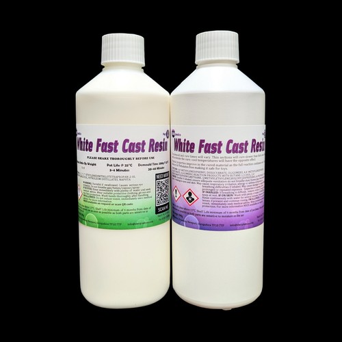 White polyurethane fast cast - white,