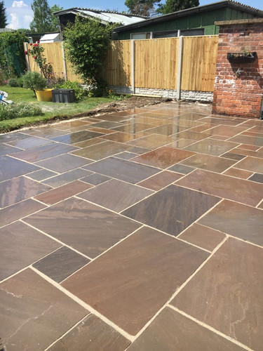 Wet look limestone indian - look, limestone,