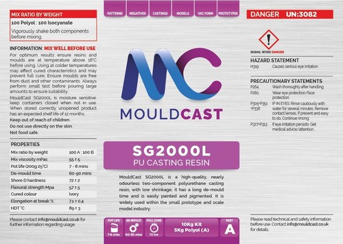 Mouldcast sg2000l polyurethane - mouldcast,