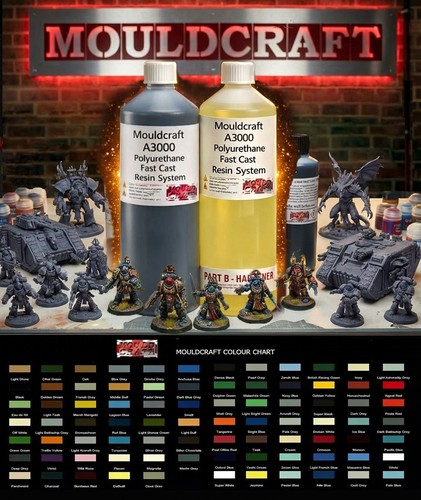 Mouldcraft a3000 1kg grey - a3000,