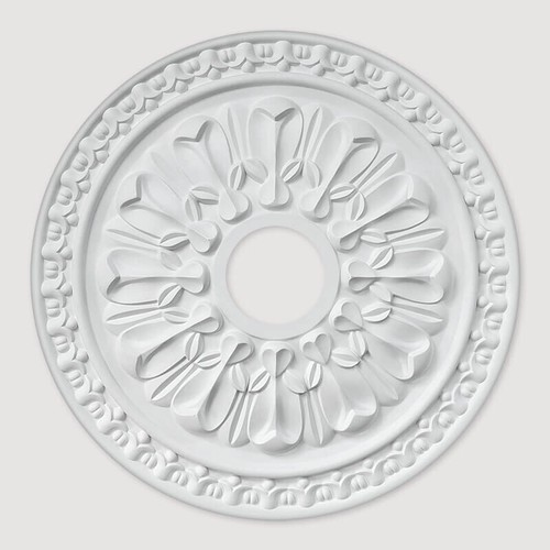 Ceiling rose polyurethane - rose,